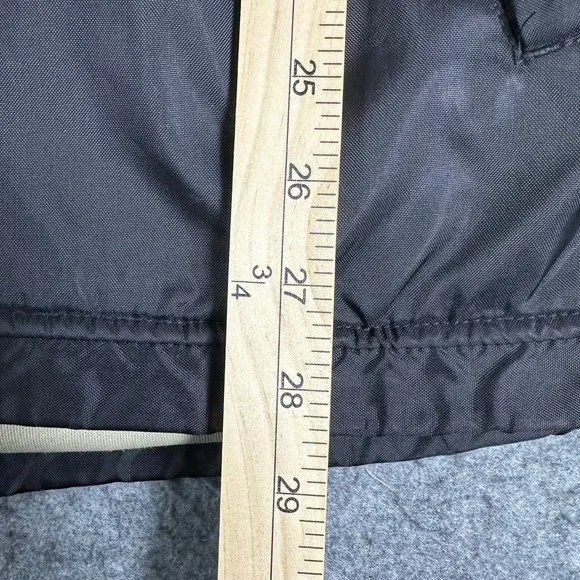 Vintage Y2K Nike Men's M Black Tan Reversible Therma-Fit Jacket Nylon Fleece - Picture 6 of 16